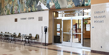 Stewart Center library