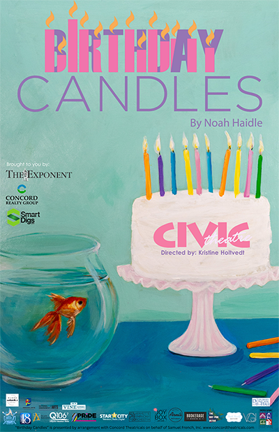 Birthday Candles – April 15, 7:30 p.m., Civic Theatre of Greater Lafayette