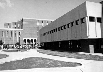 Department of Nursing building in 1977