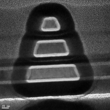 new type of transistor shaped like a Christmas tree