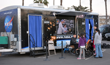 NASA Driven to Explore mobile unit