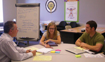 Tim Peoples, Laurie Parker, Steven Ouellette