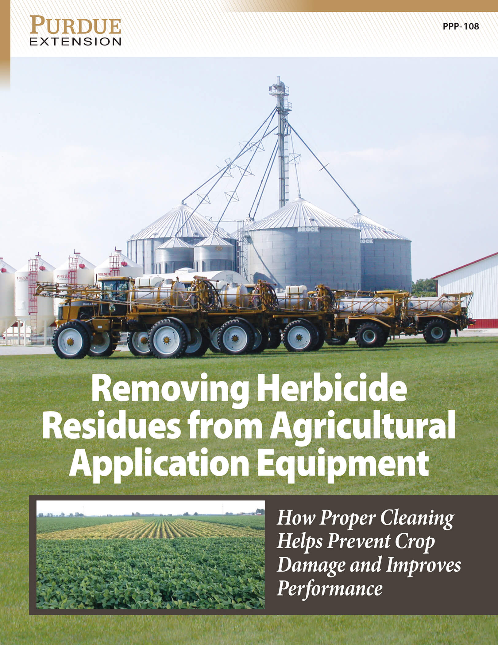 Extension manual shows herbicide applicators how to clean equipment