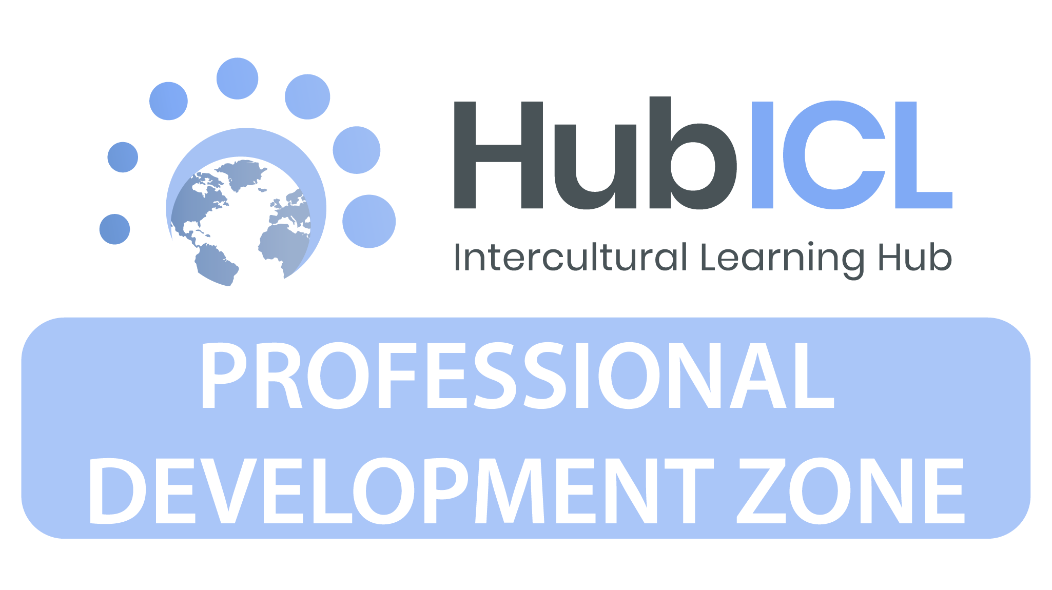 Logo for the HubICL's Professional Development Zone