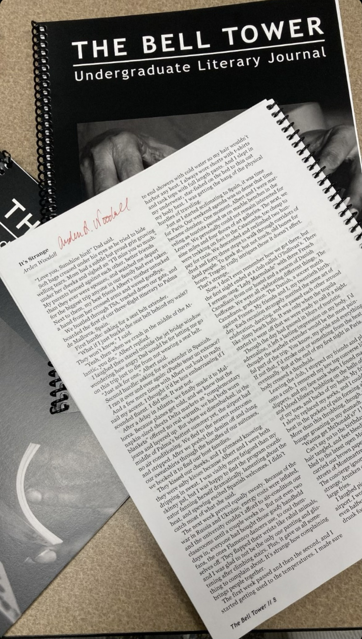 Photo of book titled The Bell Tower