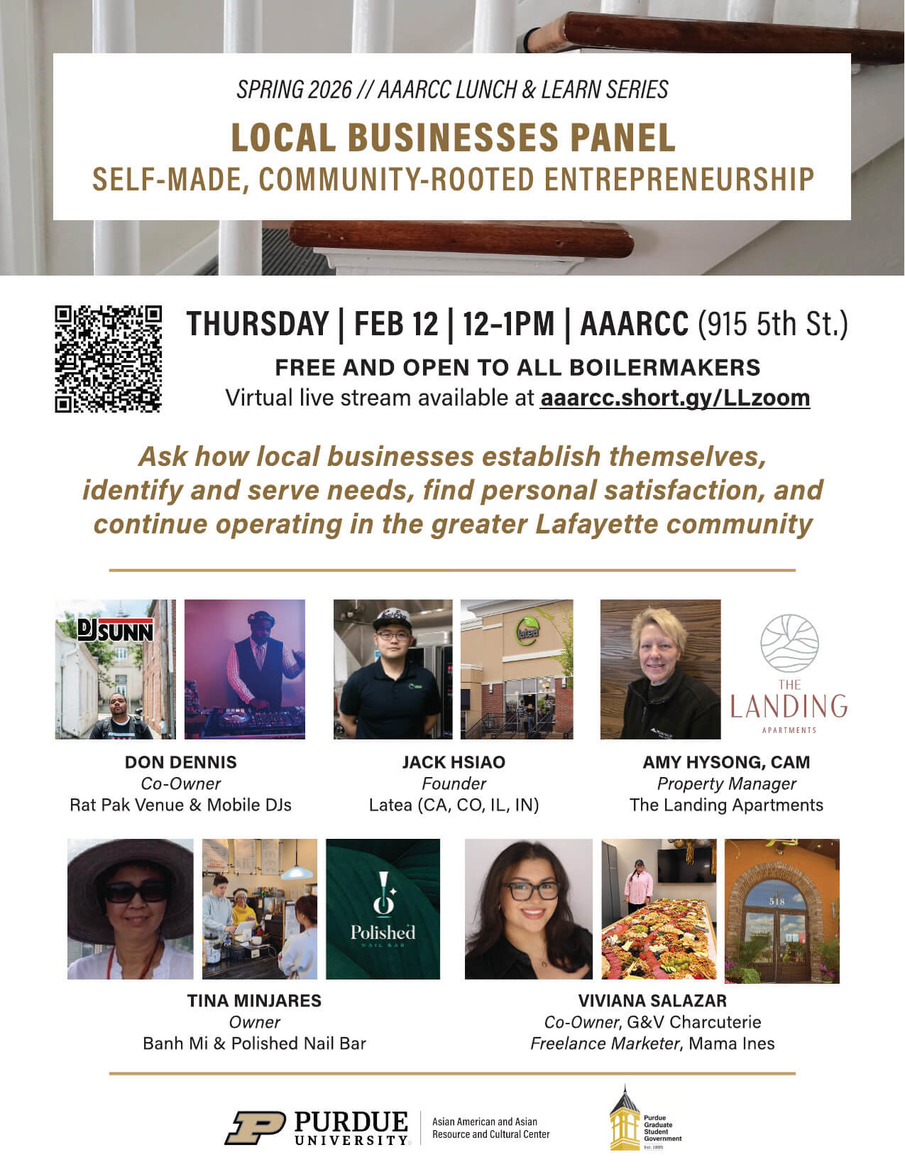 Local Businesses Panel Flyer