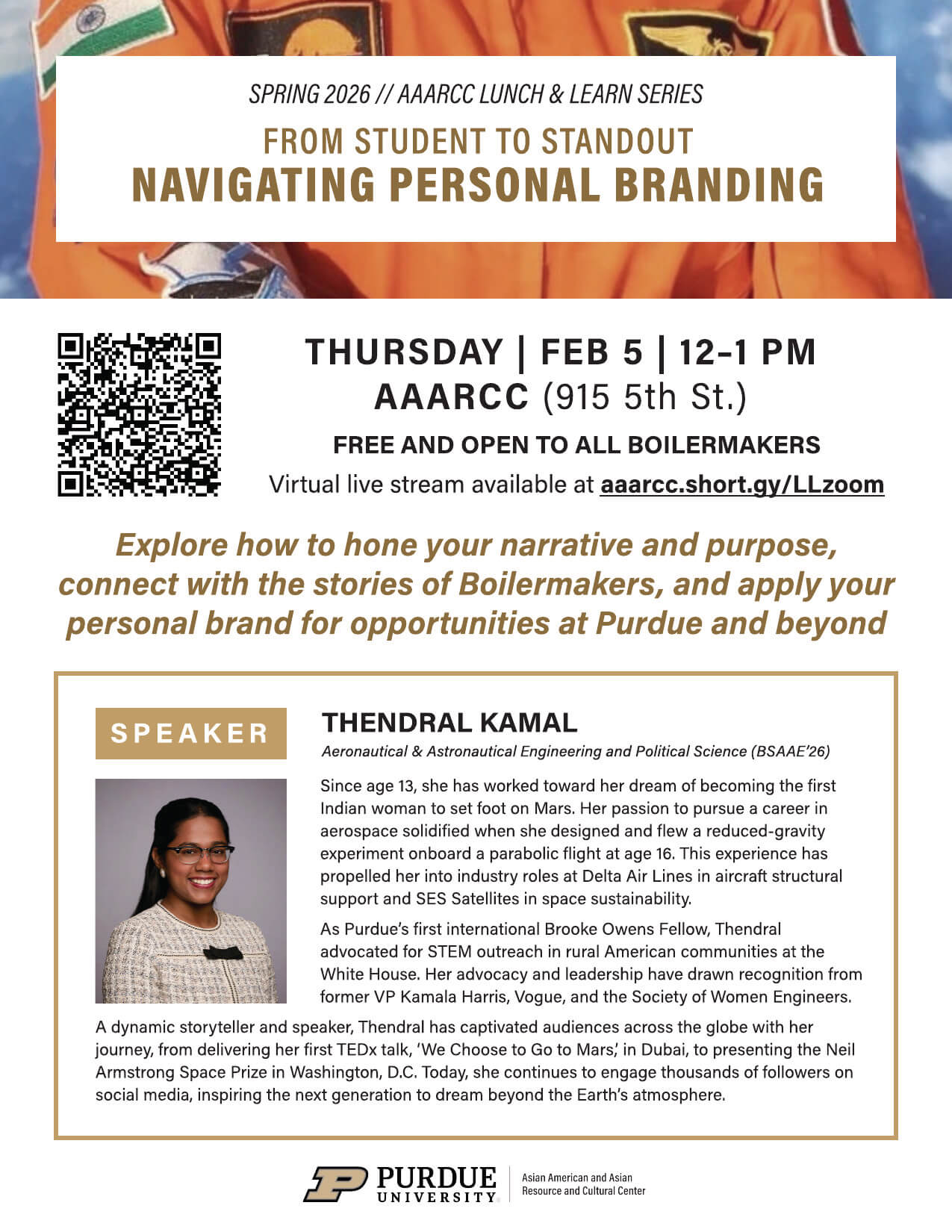 From Student to Standout: Navigating Personal Branding Flyer