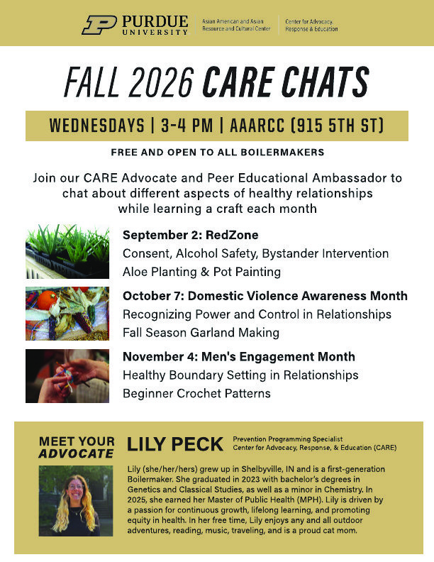 CARE Chats Flyer