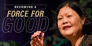 A force for good: Carolyn Y. Woo