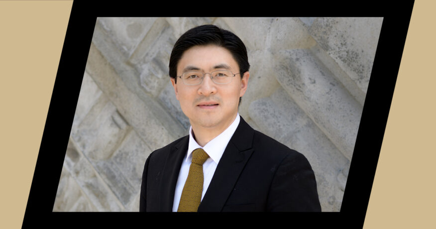 Purdue President headshot