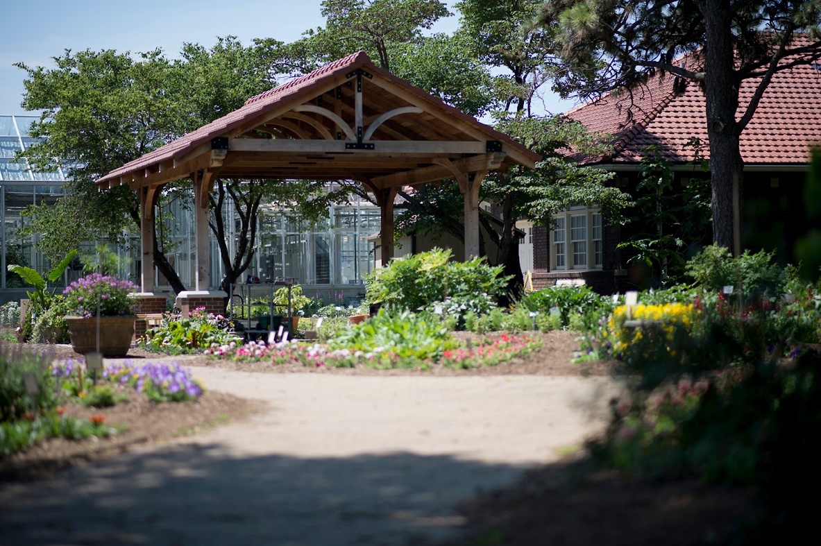 Horticulture garden and greenhouse
