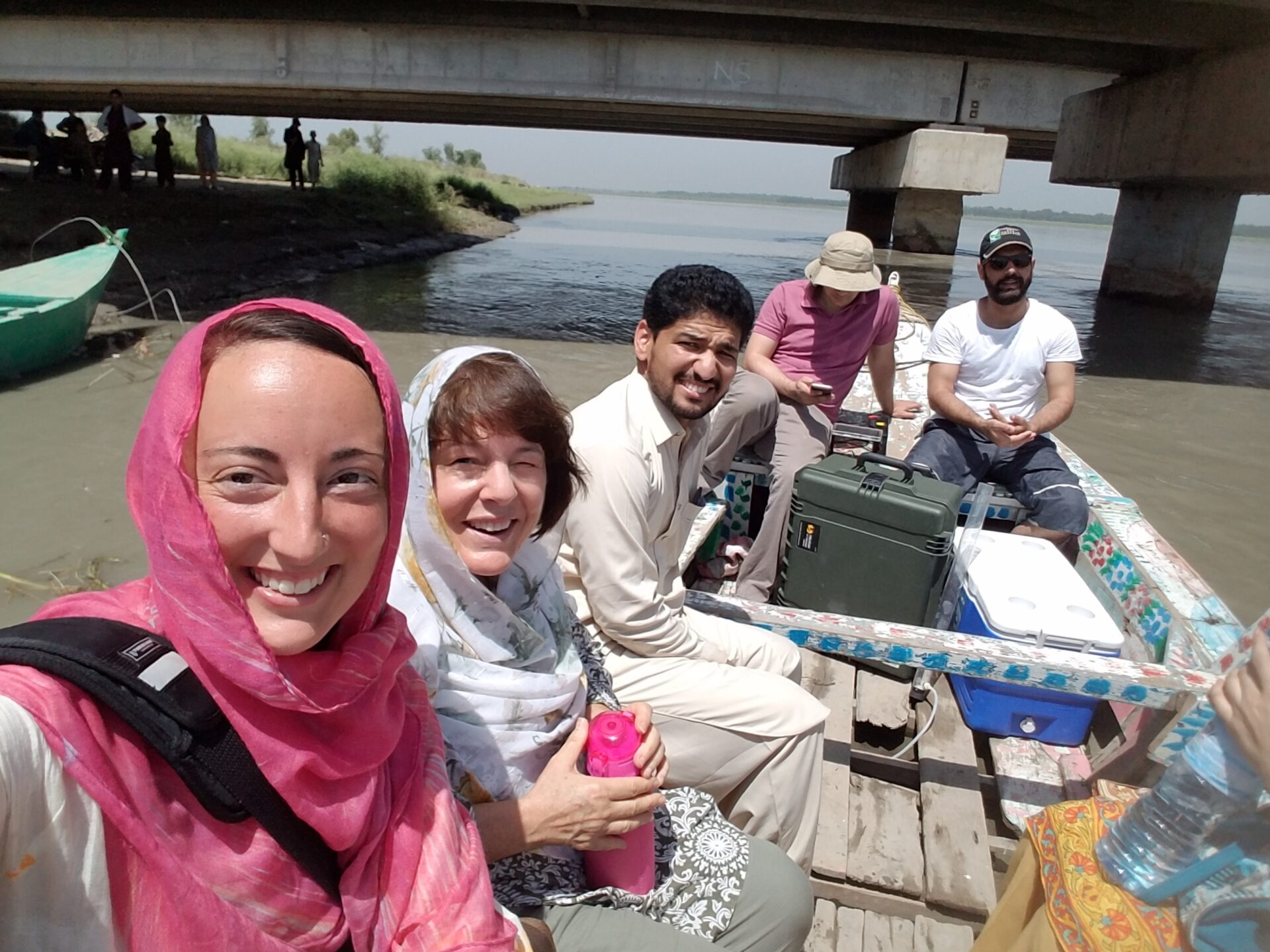 People in a boat