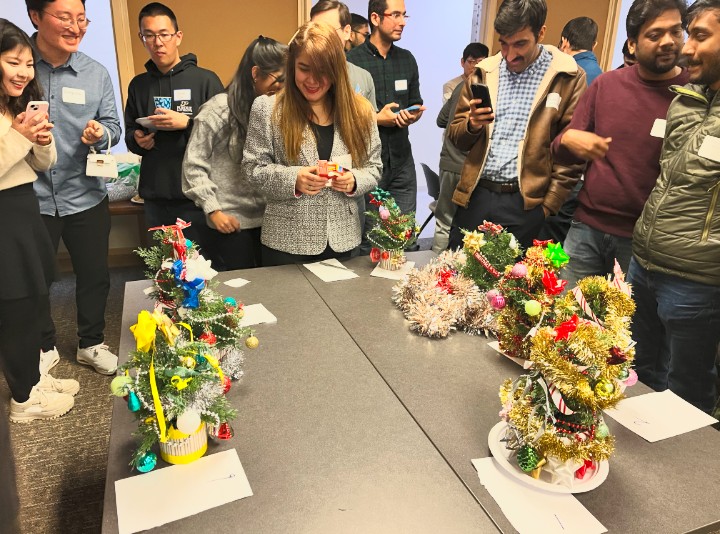 Christmas Tree decorating contest