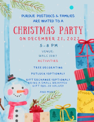 Christmas Party flyer