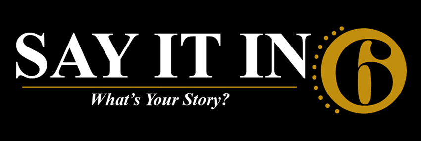 Say It In 6 Competition Logo