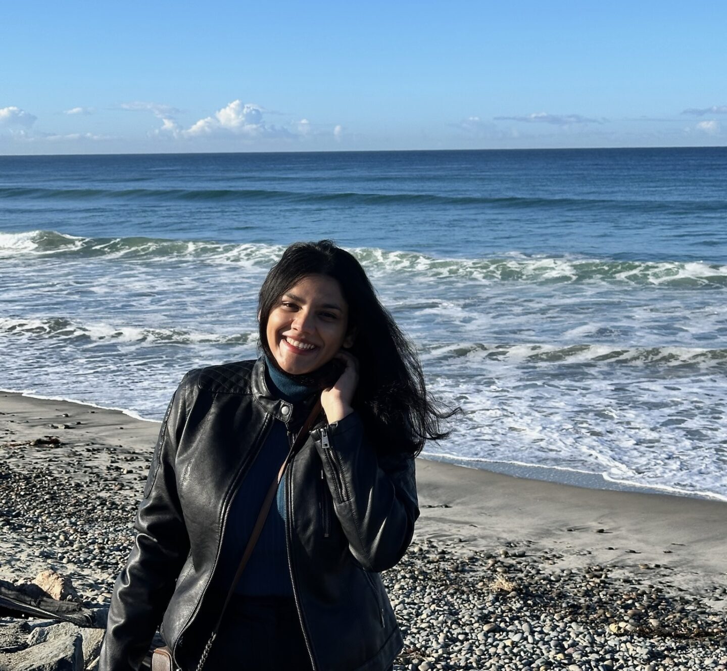 Purba Mandal, fourth-year Ph.D. student in the PULSe program