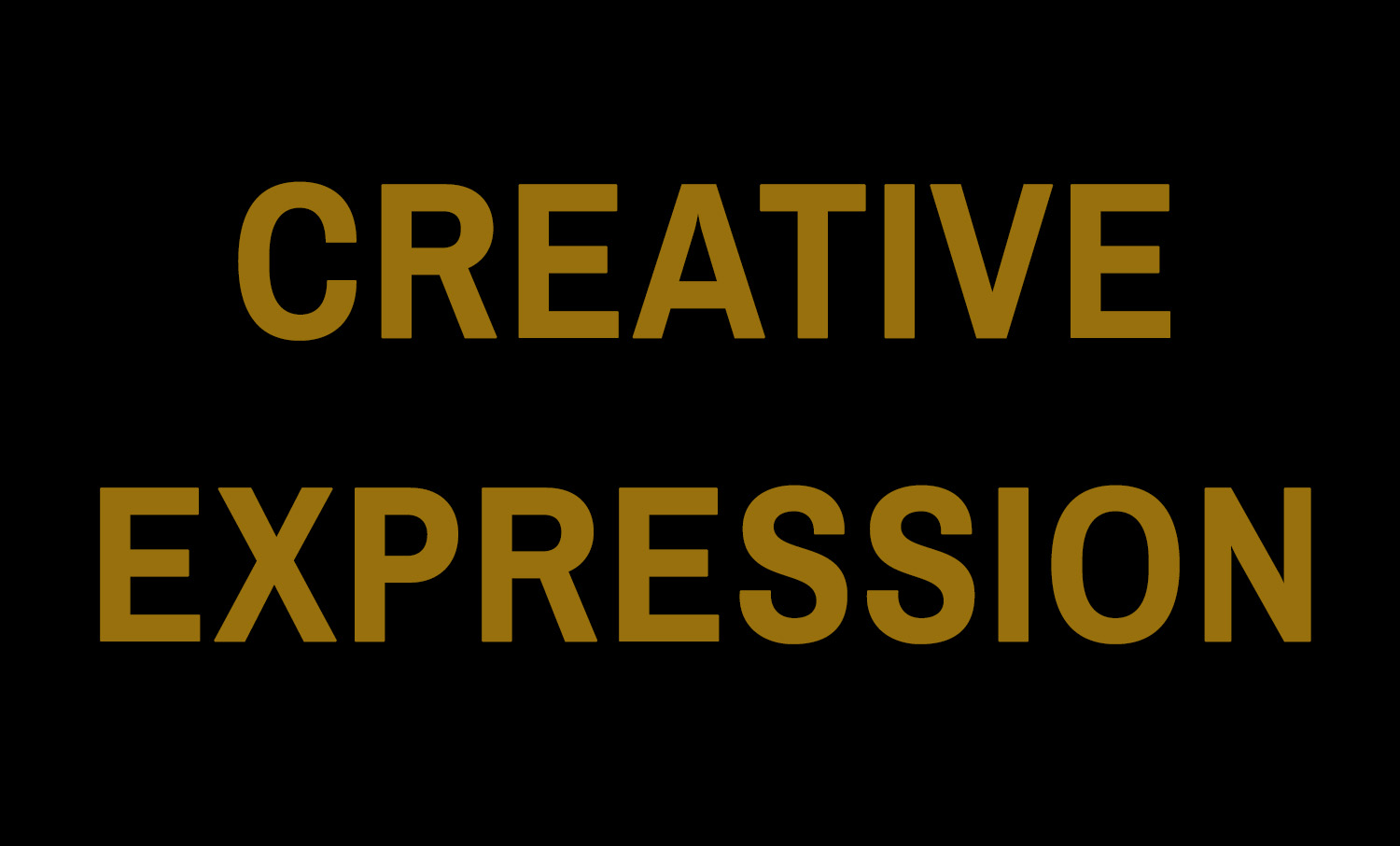 creative expression