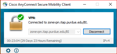 BI VPN connected