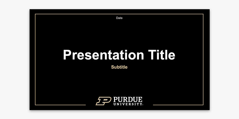 presentation template widescreen 2026
