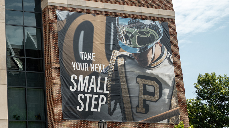 Exterior signage of 