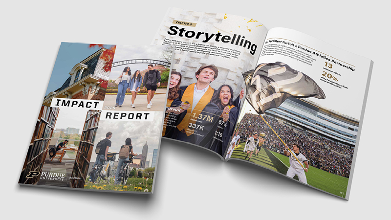 impact report brochure
