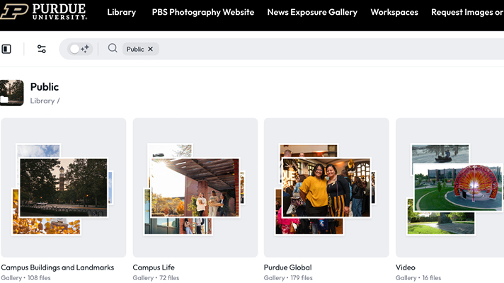 Purdue University public photo galleries on PhotoShelter
