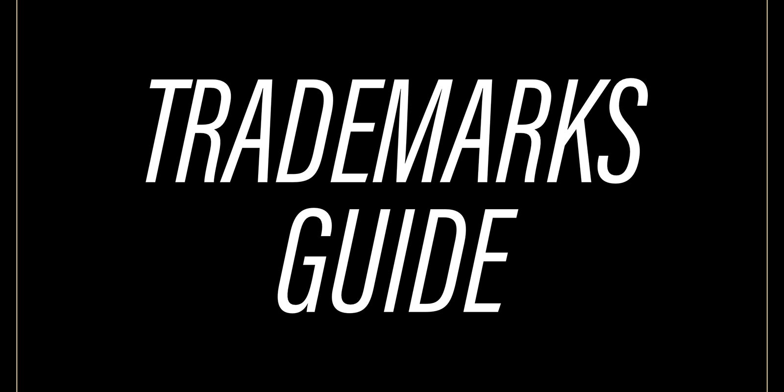 Trademarks guide
