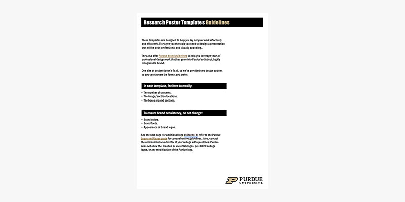 Research Poster Templates 36x48 Vertical