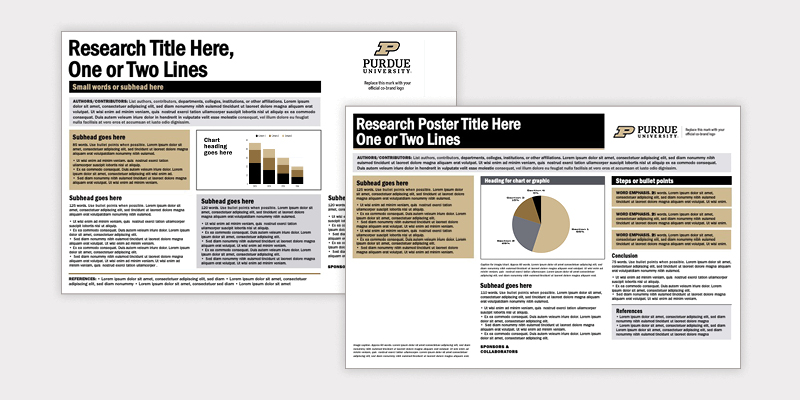 Research Poster Templates 36x48 Horizontal