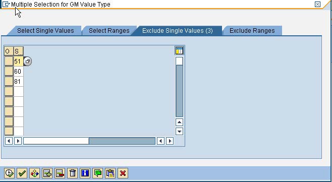 Multiple Selection for GM Value Type