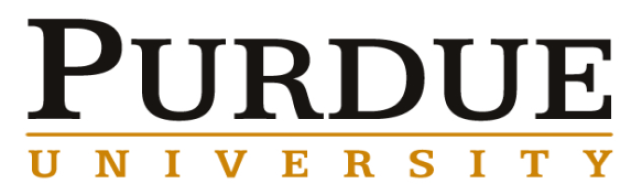 Purdue University letterhead logo