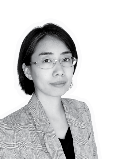 Hongmi Lee black and white portrait