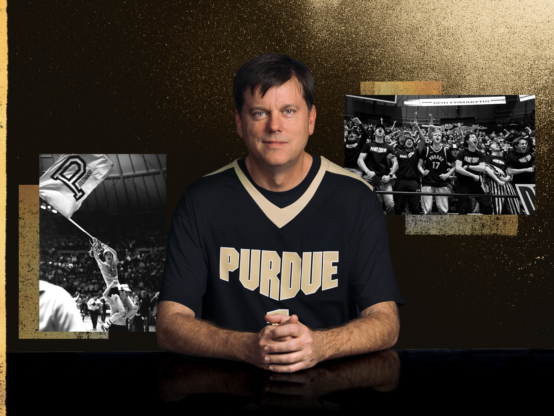Jerry Palm, a Purdue graduate known for his ability to build winning tournament brackets.