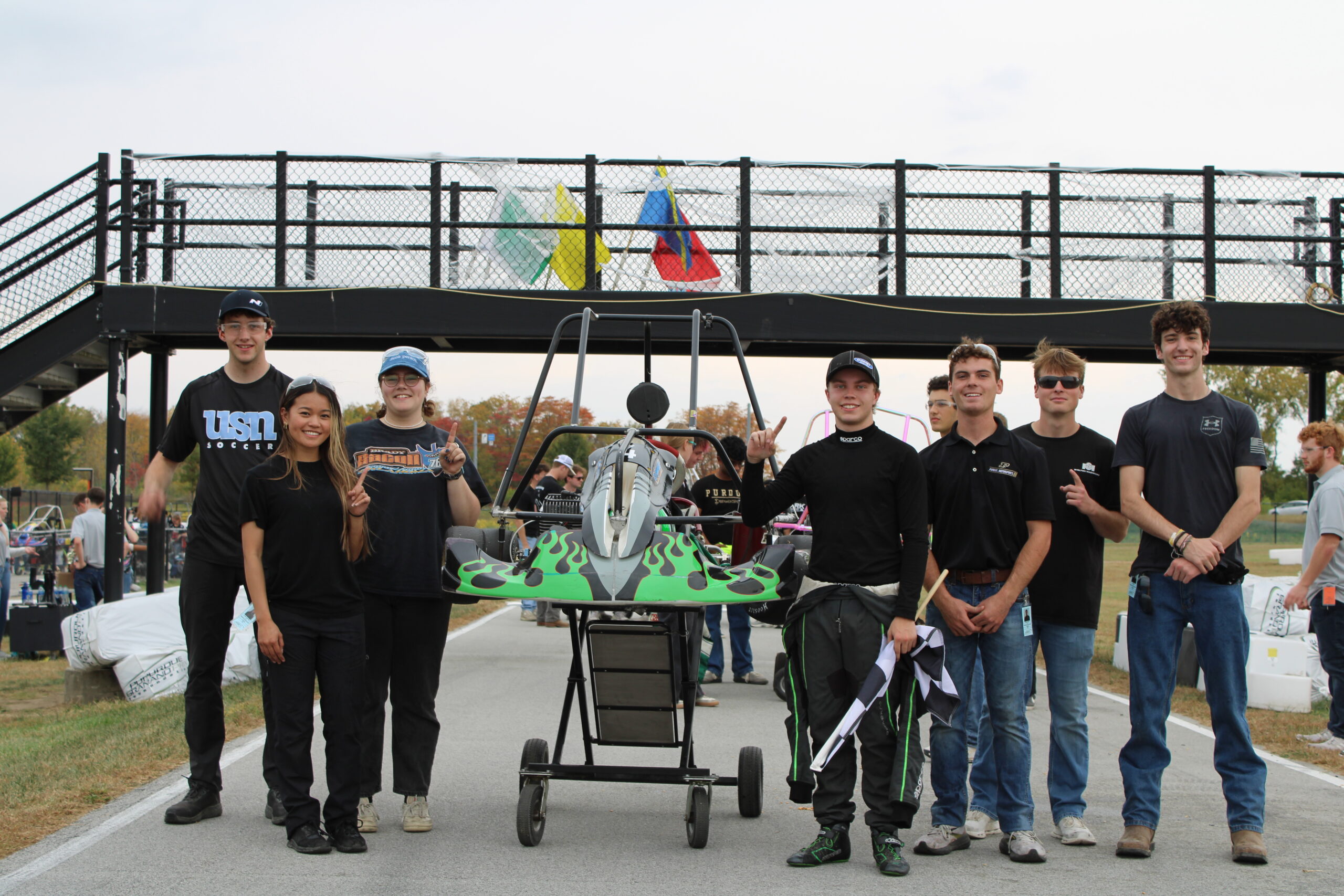 Motorsports Engineering Club in Indianapolis wins second annual Halloween Hundred