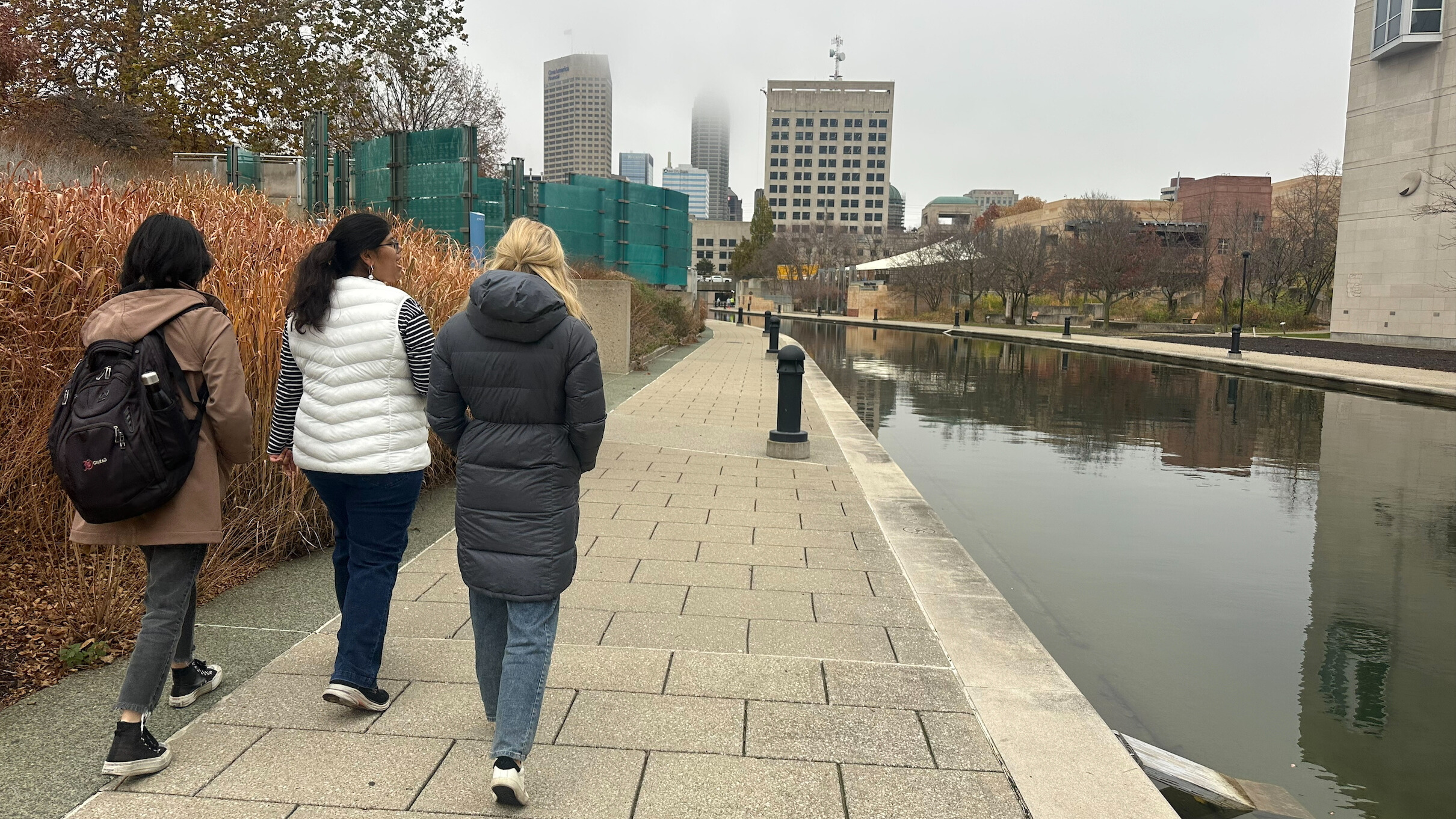 Koesters Student Trustee Visit Canal Walk