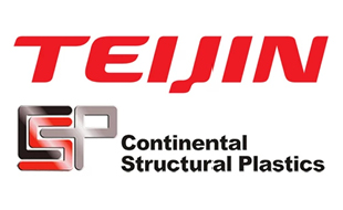 Teijin logo Teijin logo in red uppercase wordmark