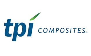 TPI Composites logo TPI Composites logo with lowercase “tpi” wordmark and “Composites” text