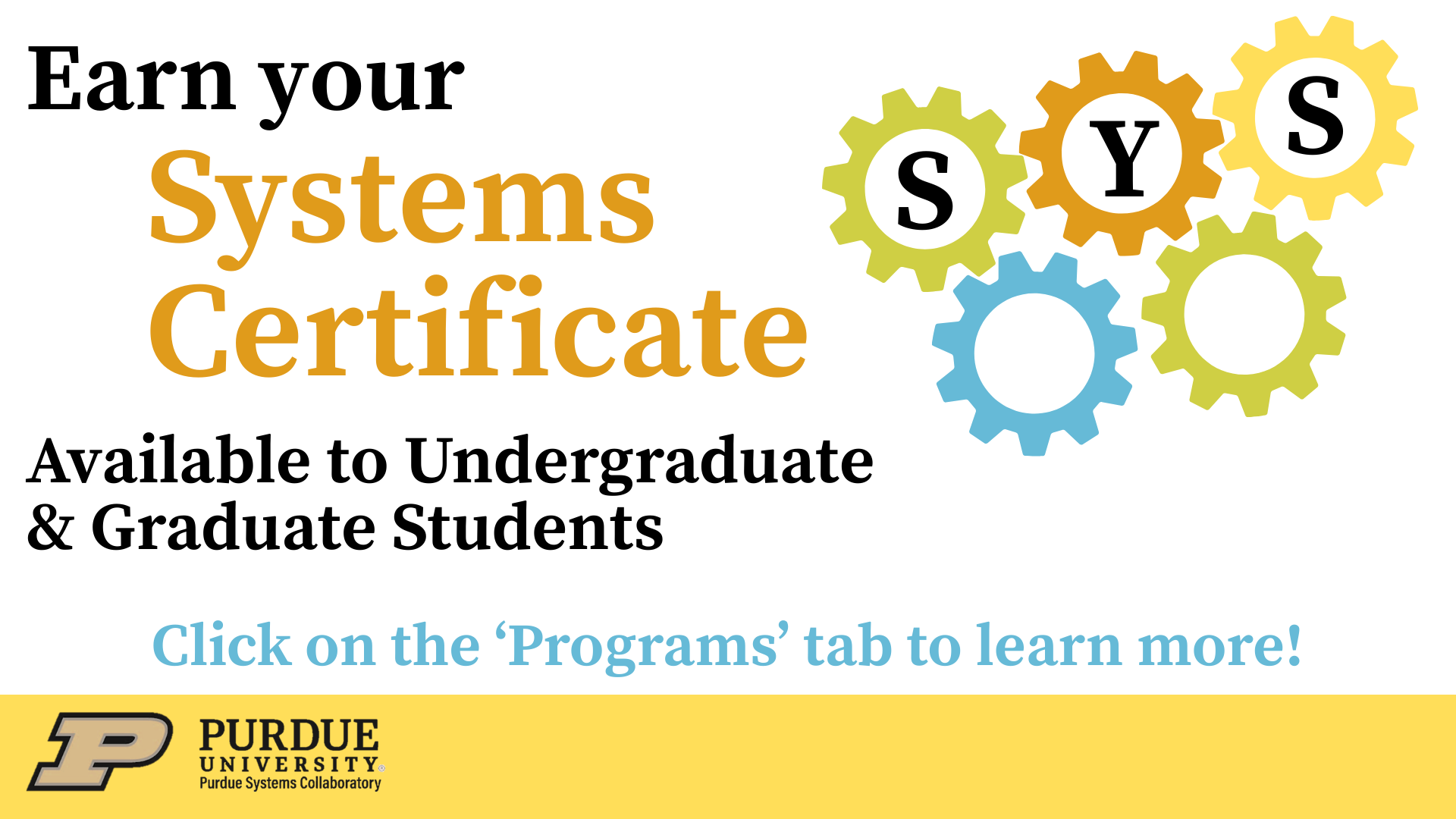 Systems Certificate