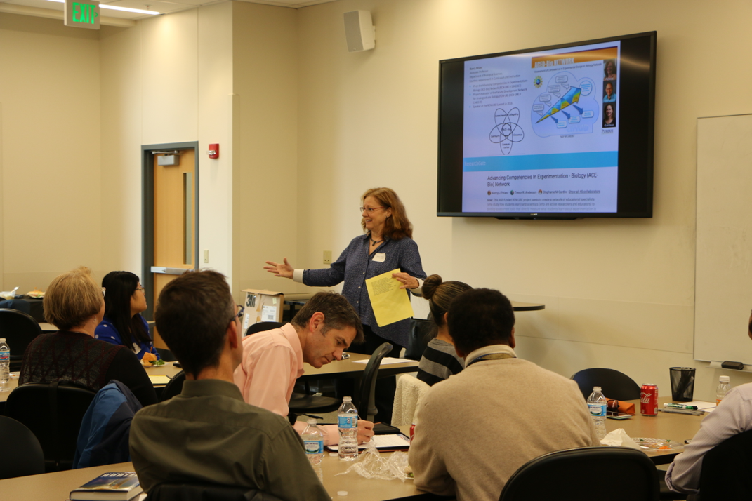 Assoc. Prof. Nancy Pelaez discusses the Research Coordination Network that she is currently leading