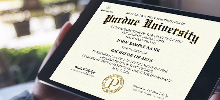 Purdue Diploma