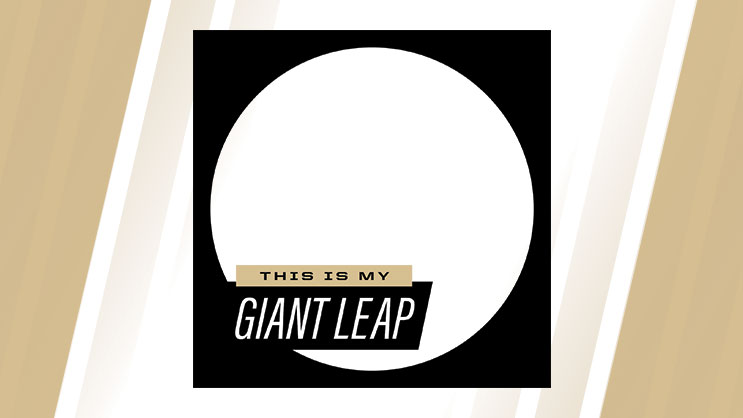 Image of My Giant Leap Facebook Instagram frames for download