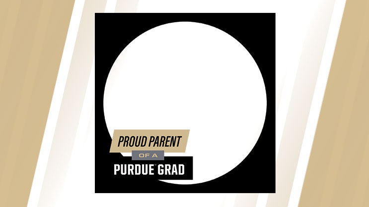 Image of Proud Purdue Parent Facebook Instagram frames for download