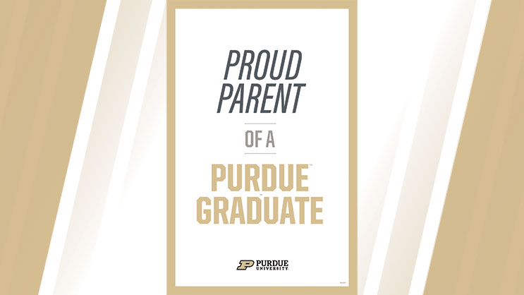 Image of Proud Parent 11x17 poster for download (white)