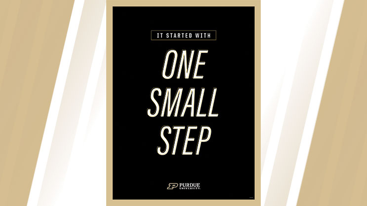 Image of One Small Step 18x24 poster for download