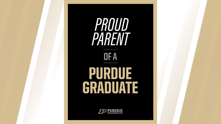 Image of Proud Parent 18x24 poster for download (black)
