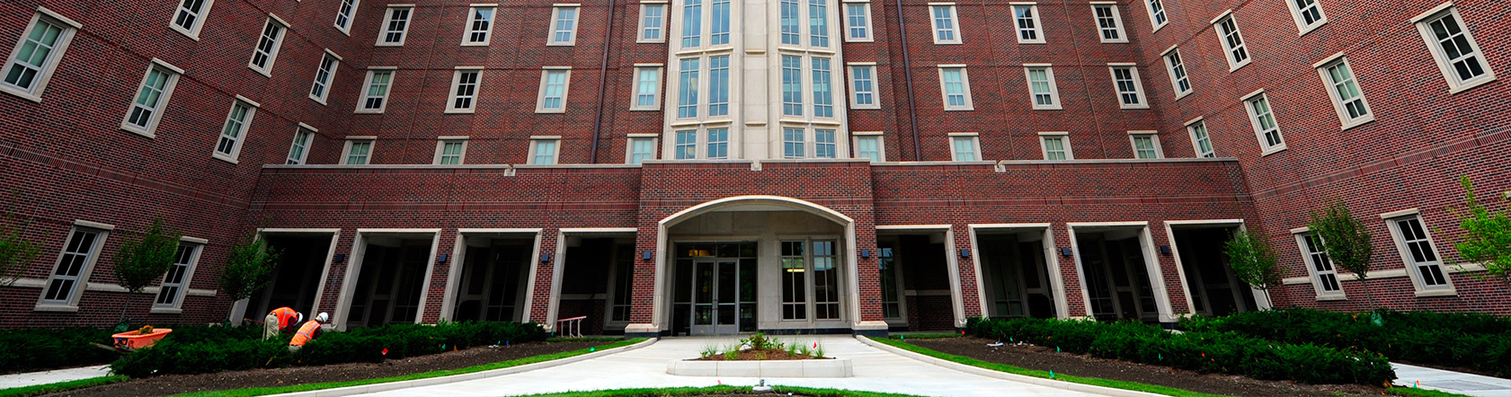 On-Campus Lodging - First Street Towers Residence Hall