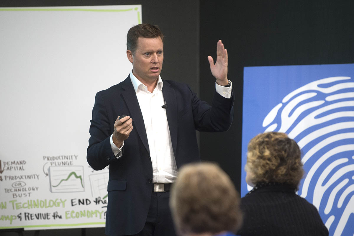 Bret Swanson, 'Can Information Technology End the Productivity Slump and Revive the Economy?'