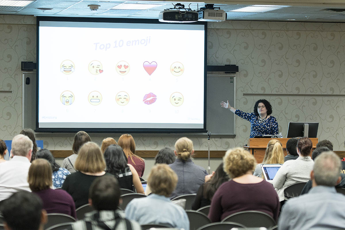 Gretchen McCulloch, 'The Linguistics Secrets Found in Billions of Emoji'