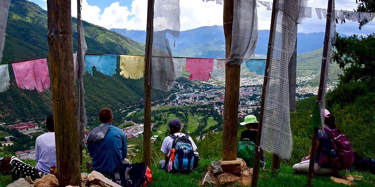 Students studying abroad