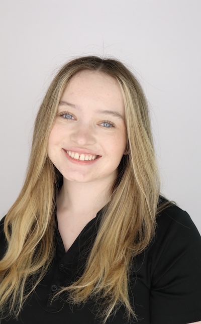 Claire Maurer, a senior studying pharmaceutical sciences.